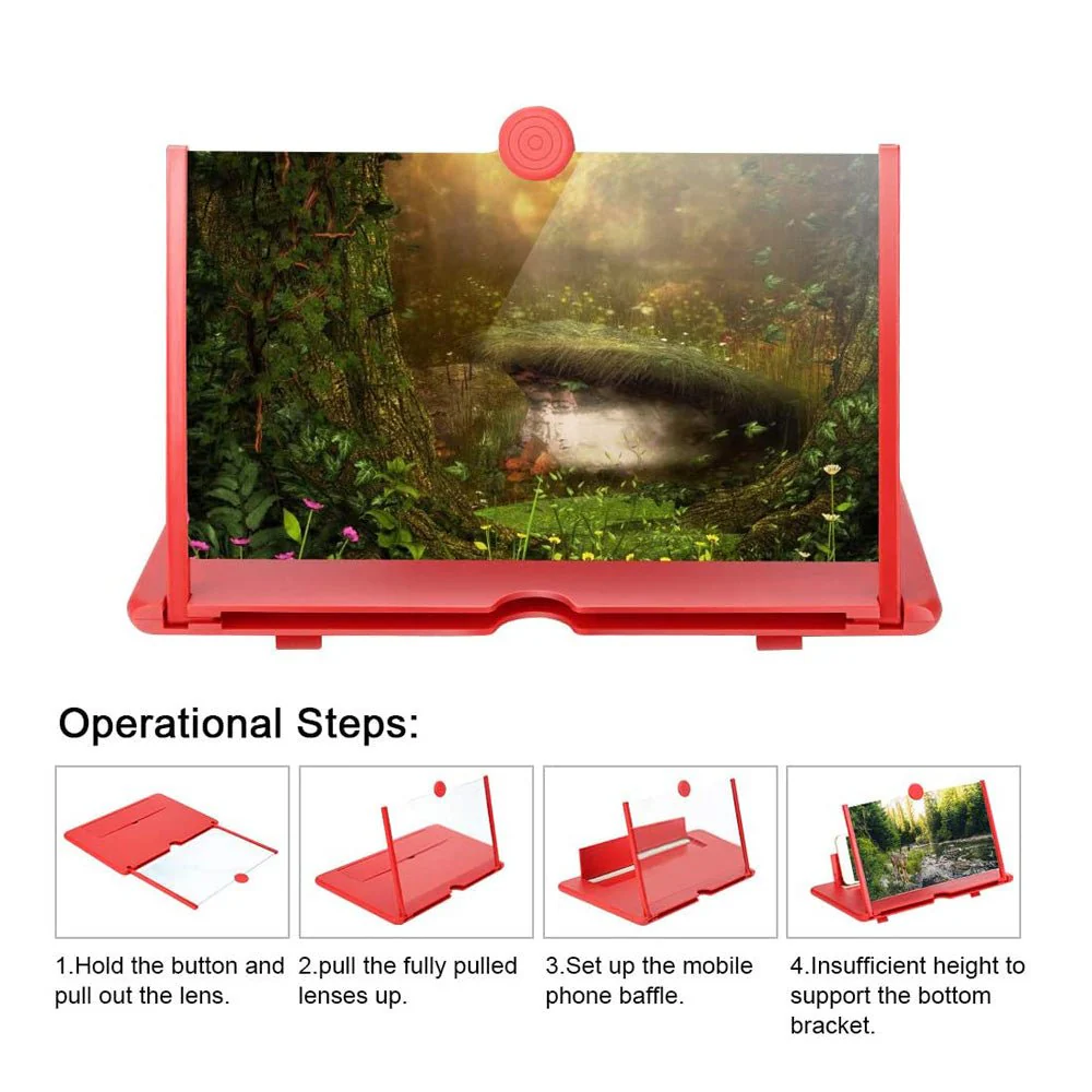 CRONY 10inch pull-out mobile phone screen magnifier - Image 2