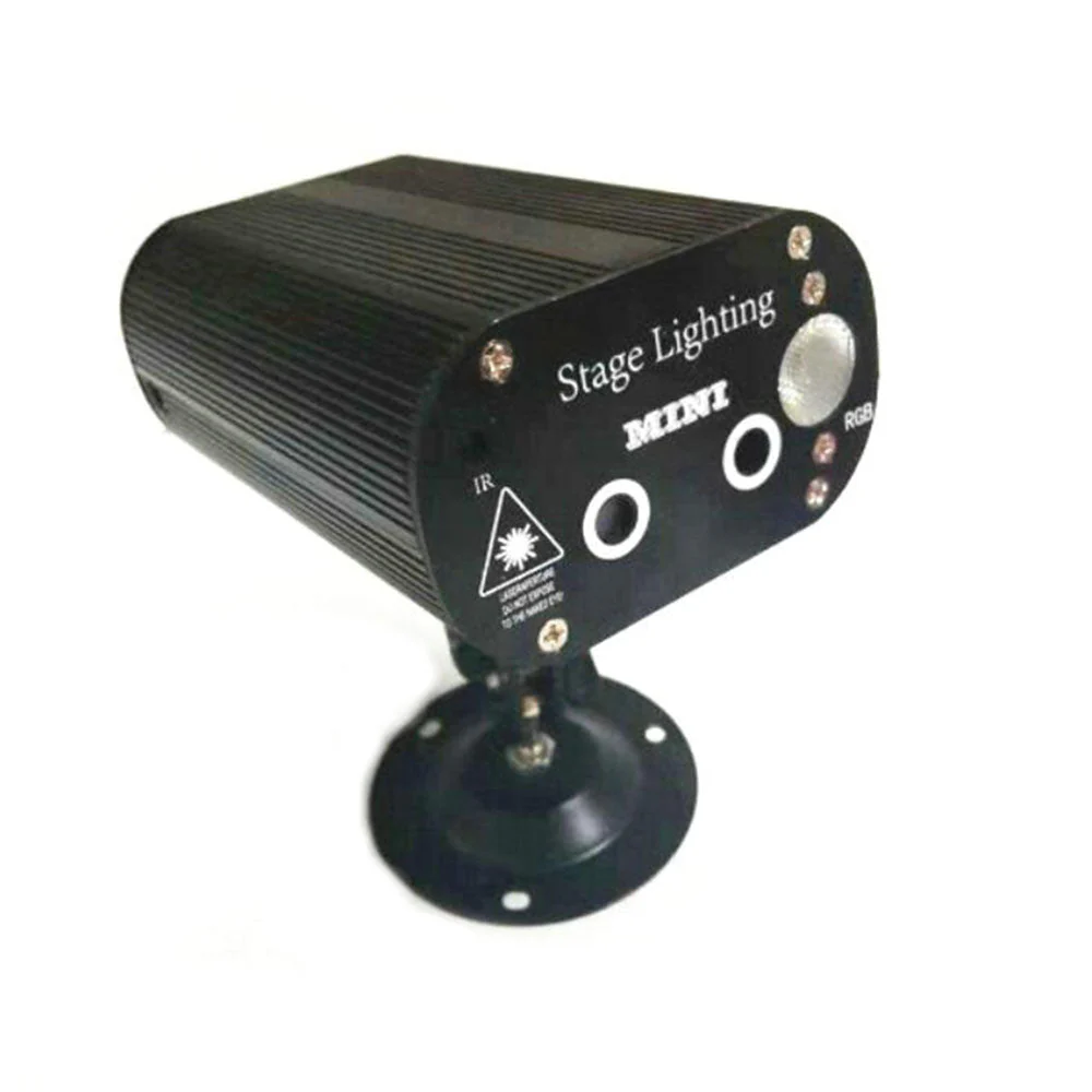 CRONY 12 patterned double holes Laser stage light Quality remote control mini stage light ,RGB laser stage light for party - Image 6