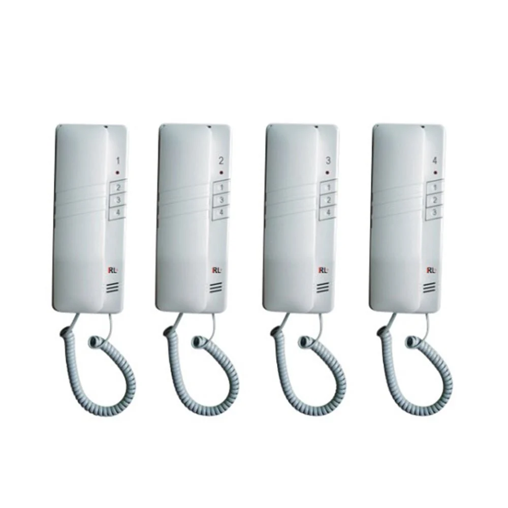 Crony RL-0510B4 Wireless Intercom System 2.4GHz Dual-Way Digital Doorbell
