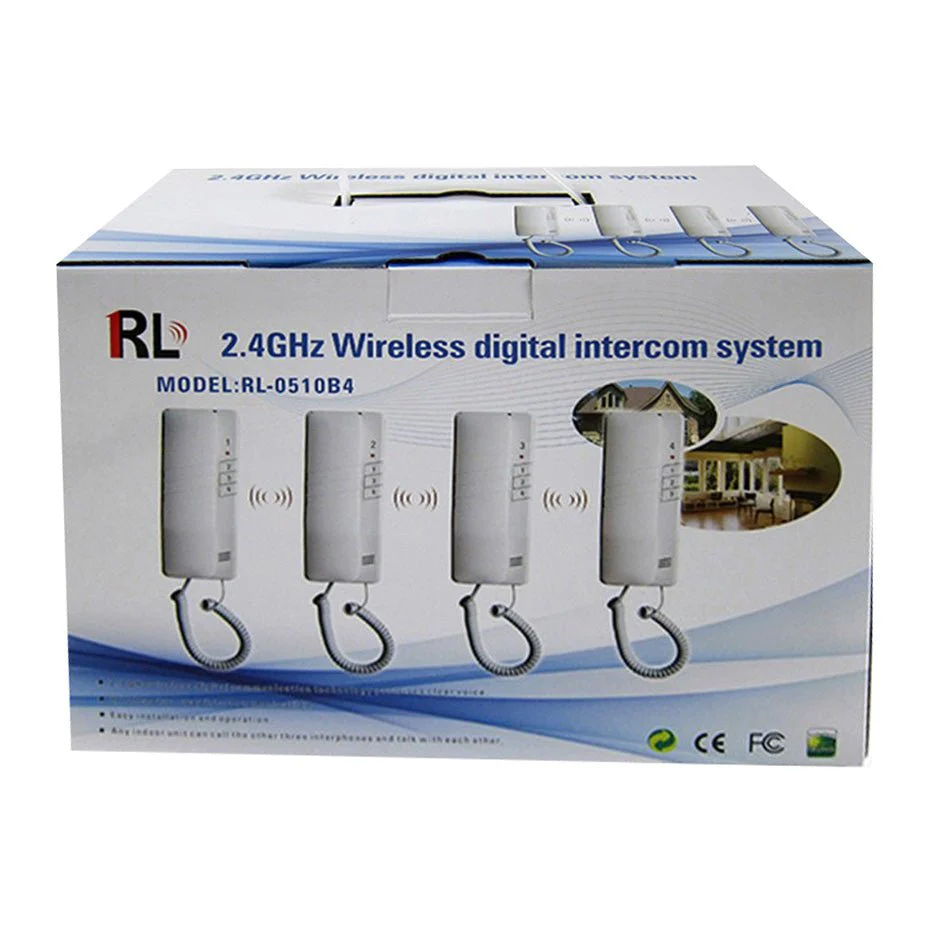 Crony RL-0510B4 Wireless Intercom System 2.4GHz Dual-Way Digital Doorbell - Image 2