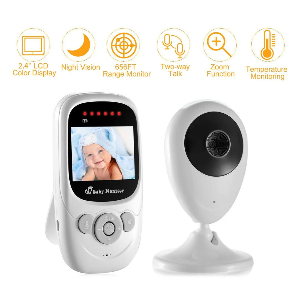 CRONY 2.4inch TFT LCD Baby Monitor Wireless Video Baby Monitor Camera - Image 13