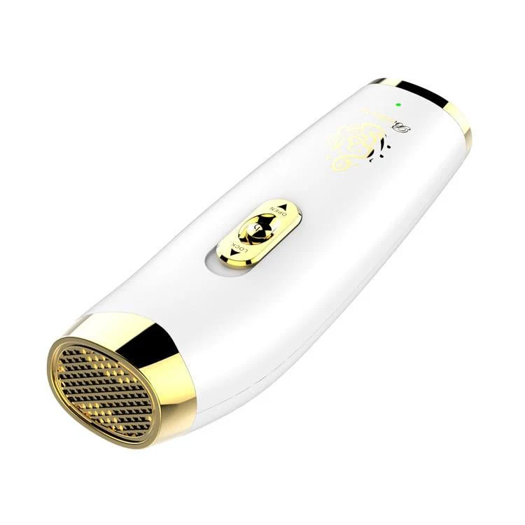 B11 upright hand-held Bukhoor  Aromatherapy Portable Arabic Electric Bakhoor Incense Burner | White+Golden - Image 3
