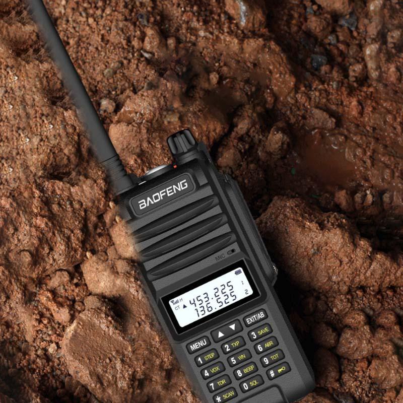 Baofeng 10W UV-9R Walkie Talkie Radio Handheld 8-15km IP67 Portable Radio Dust Cold Waterproof Radio - Image 5