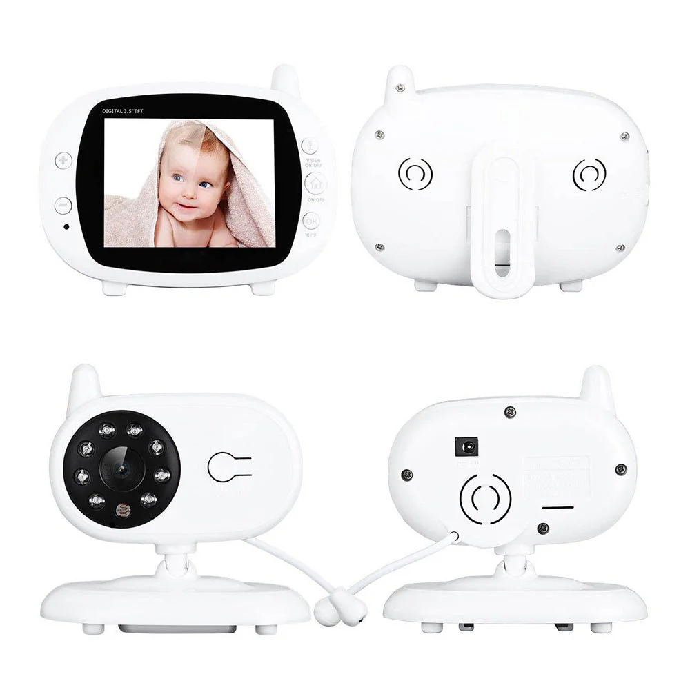 3.5inch TFT LCD Baby Monitor Wireless TFT LCD Video with Night Vision - Image 2