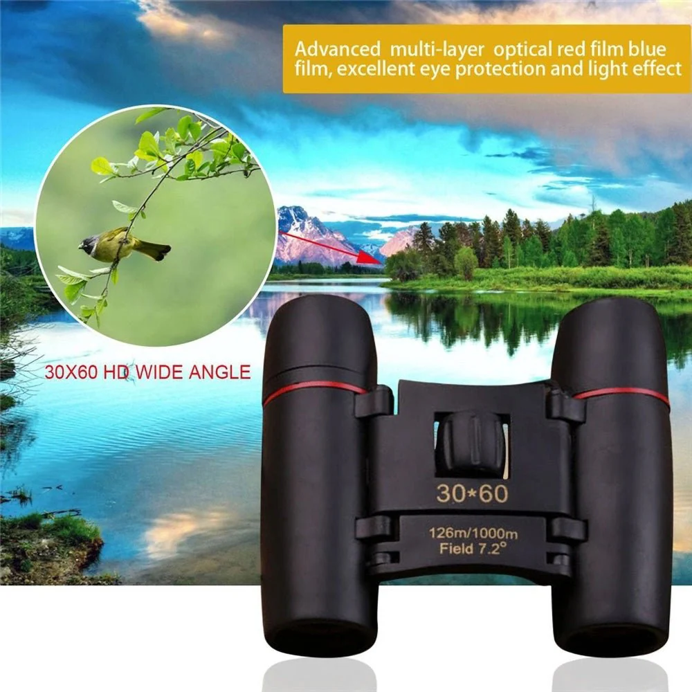 CRONY Binocular 30*60 Binocular 30x60 day and night camping travel vision spotting scope optical folding HD binoculars - Image 3