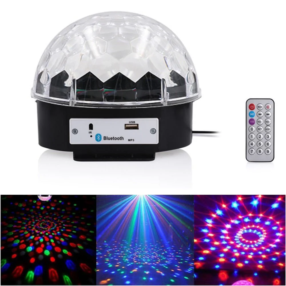 3C magic ball with BT music Party Light With Bluetooth Crystal Disco Ball Multicolour - Image 2