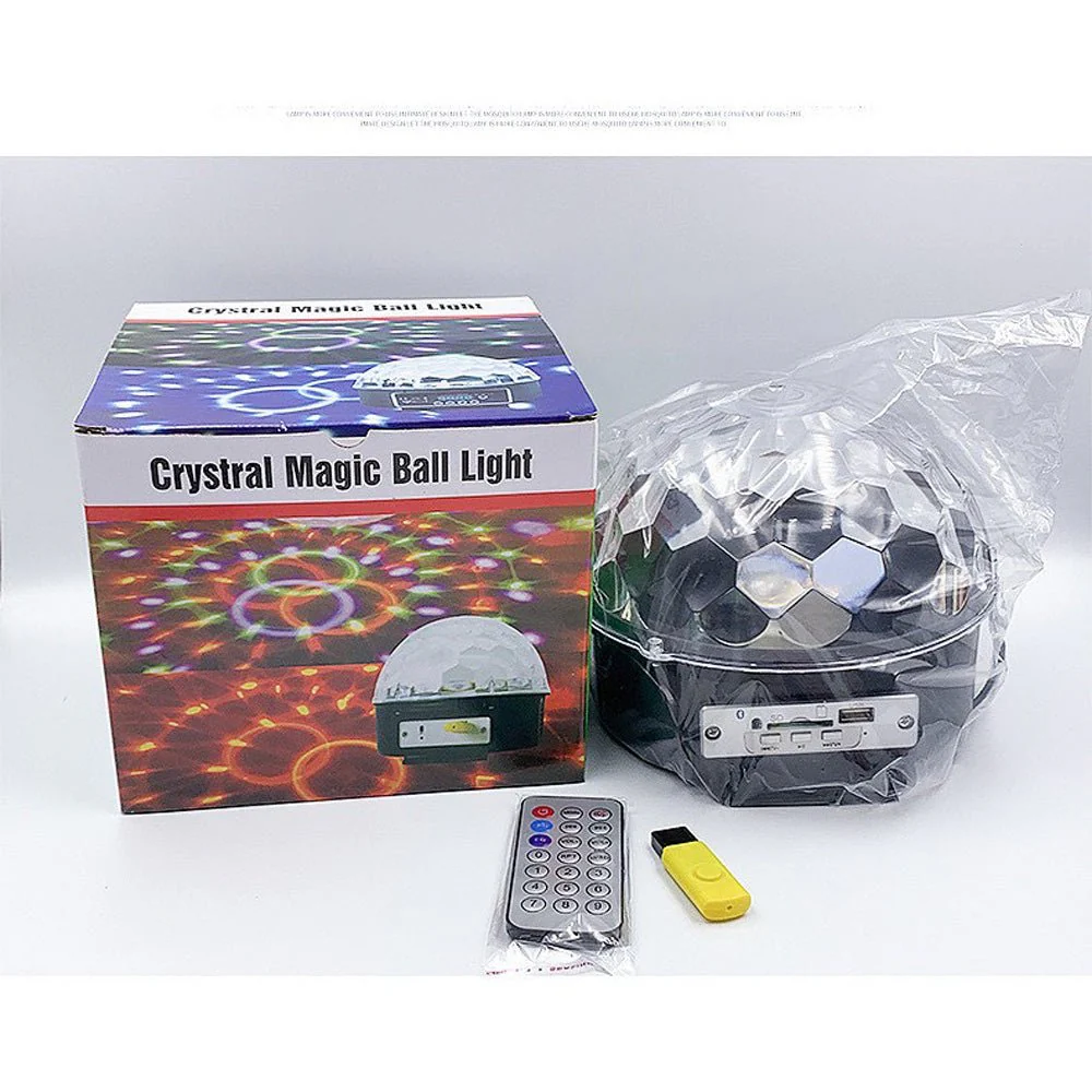 3C magic ball with BT music Party Light With Bluetooth Crystal Disco Ball Multicolour - Image 9