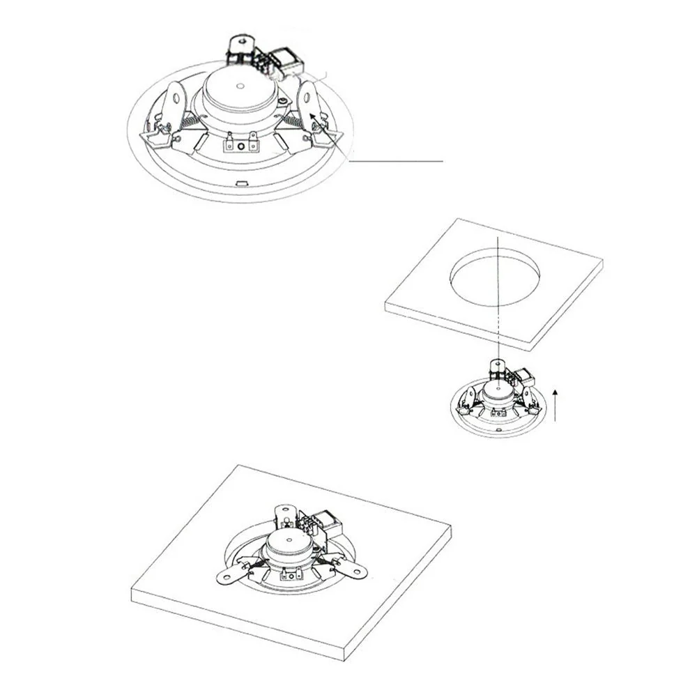 CRONY 505A Stereo Ceiling Speaker - Image 6