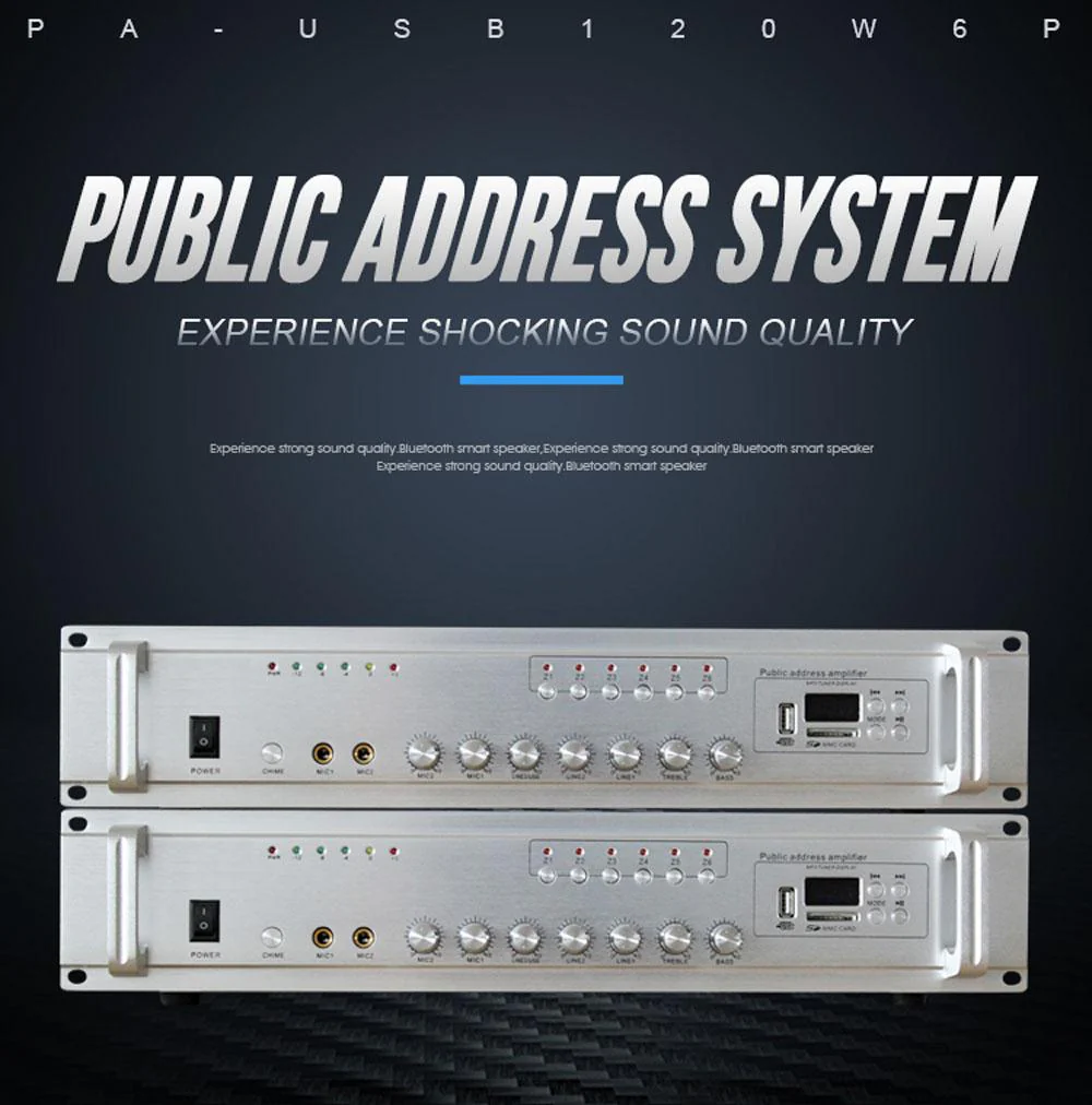 CRONY USB-60W Public Address System  Broadcast Amplifier Host - Image 10
