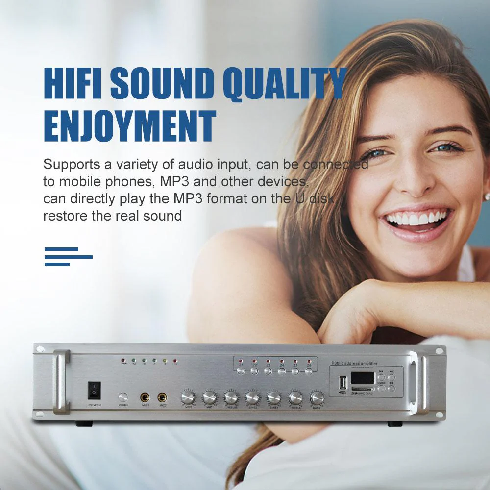 CRONY USB-60W Public Address System  Broadcast Amplifier Host - Image 2