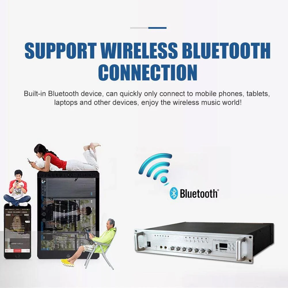 CRONY USB-60W Public Address System  Broadcast Amplifier Host - Image 5