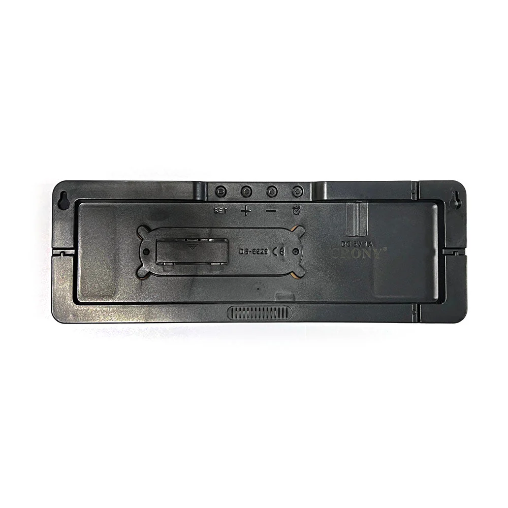 6629 Electronic Clock LED Alarm clock Remote Control Digital Electronic Wall Clock Display Temperature week and calendar - Image 6
