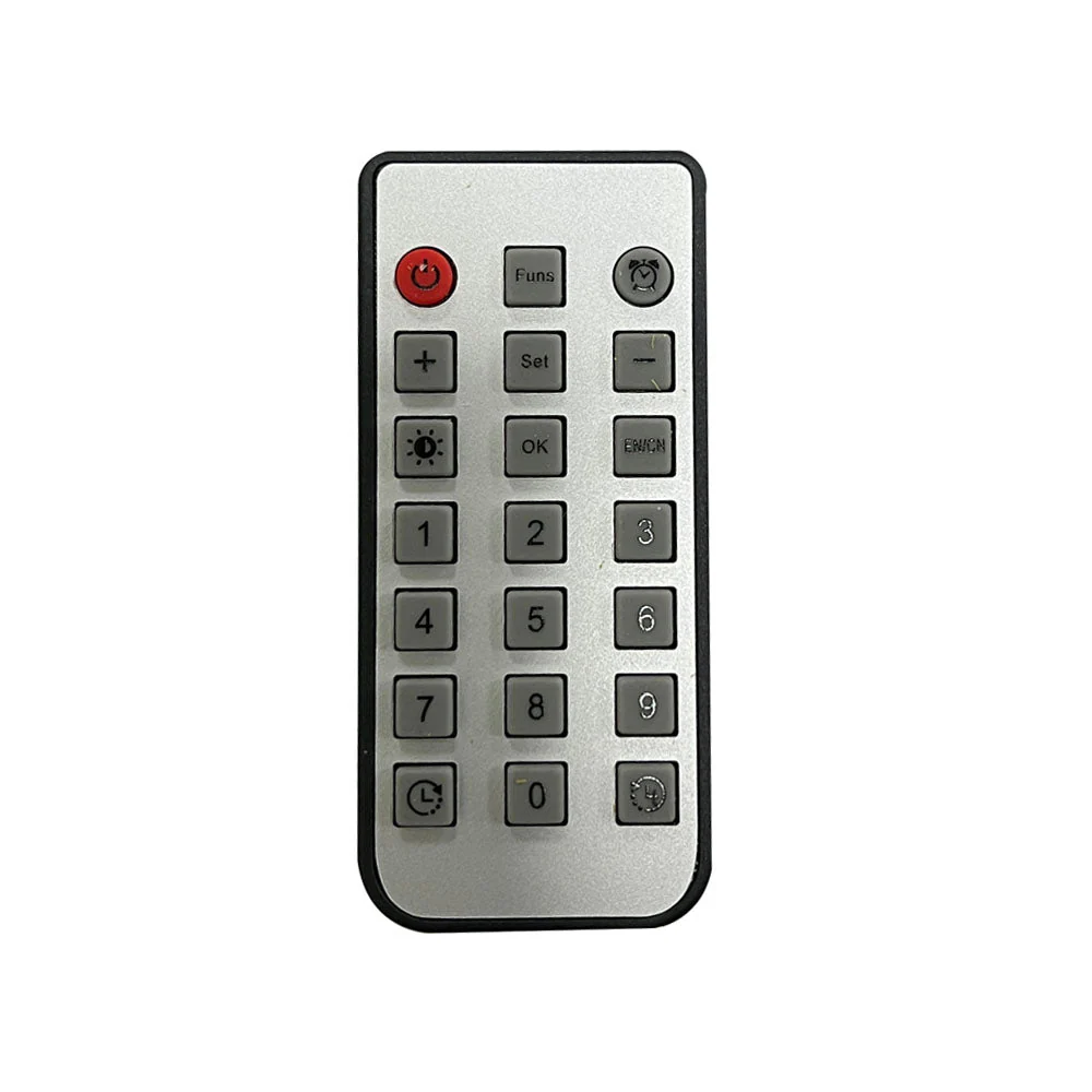 6629 Electronic Clock LED Alarm clock Remote Control Digital Electronic Wall Clock Display Temperature week and calendar - Image 7