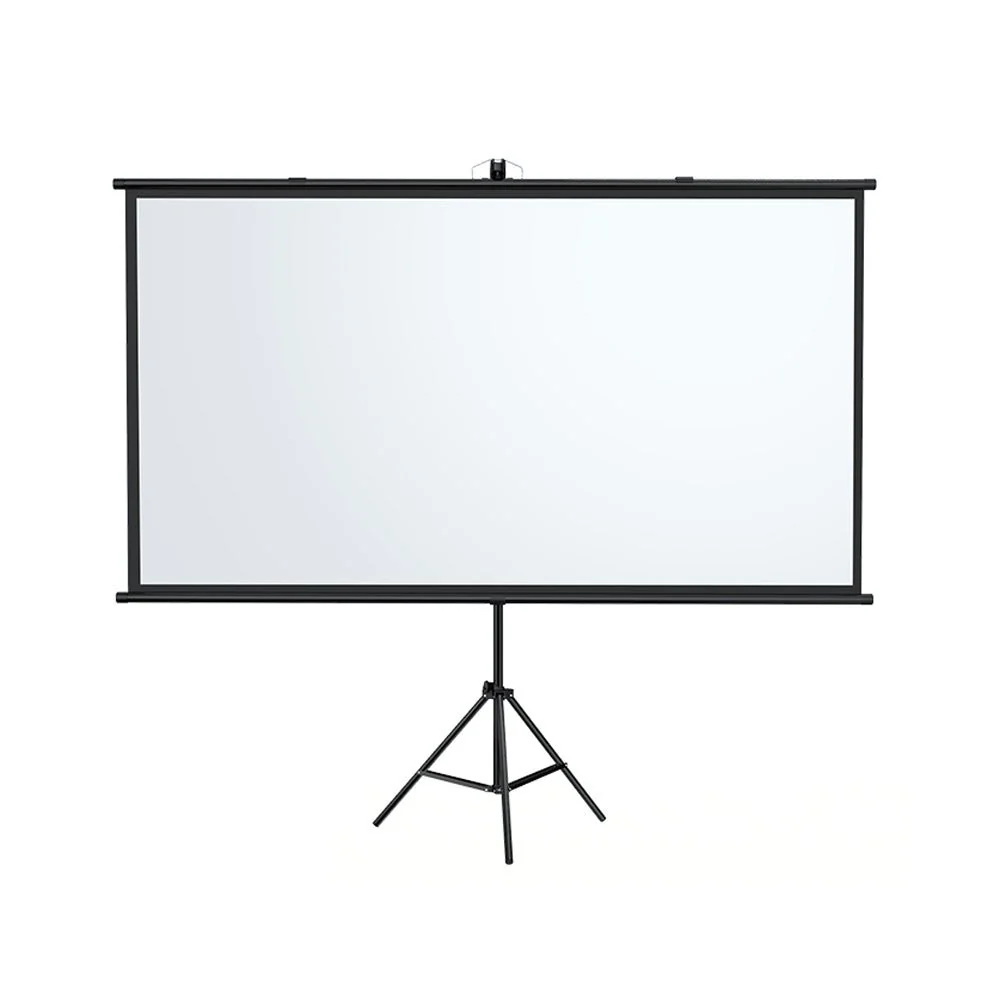 CRONY 72“projector screen with stand Portable Foldable Projection Movie Screen Fabric - Image 14