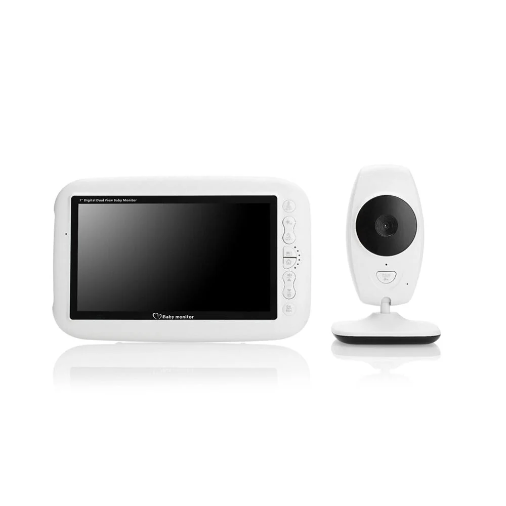 7inch TFT LCD Baby Monitor Infrared Night Vision IR LED Temperature Detection Two Way Talk Baby Camera - Image 7