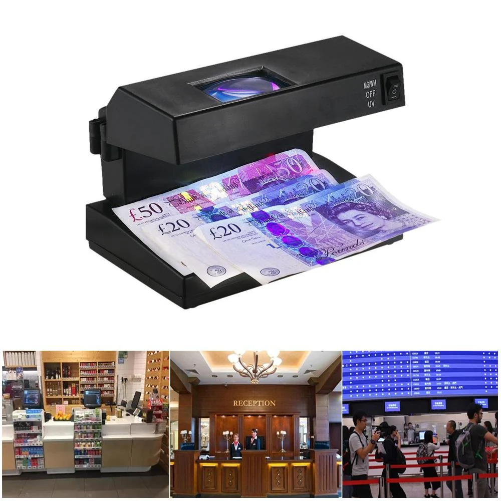 CRONY Banknote Verifiers AD-2138 Counterfeit Money Detector Money Counter - Image 4