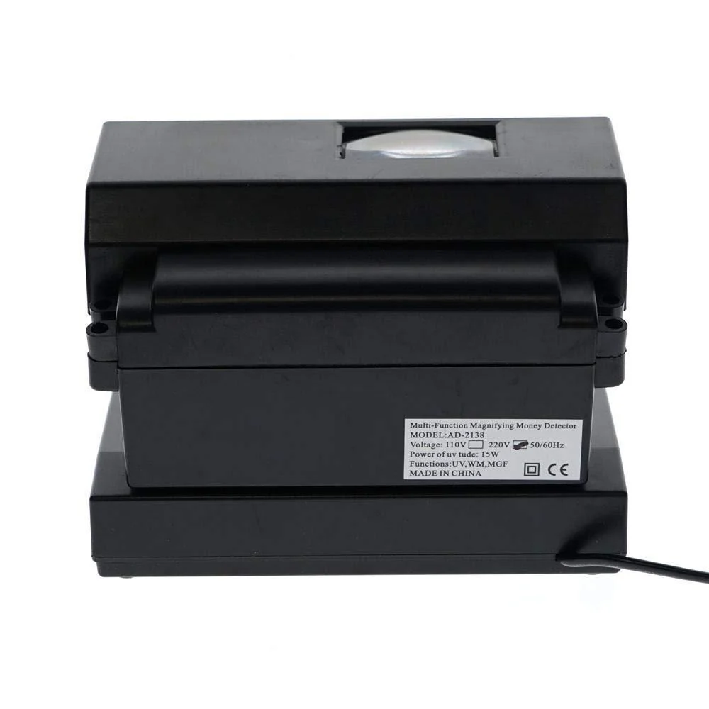 CRONY Banknote Verifiers AD-2138 Counterfeit Money Detector Money Counter - Image 6