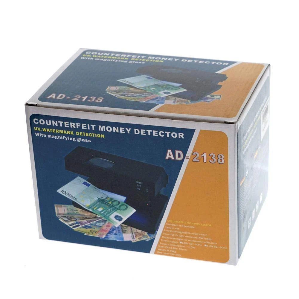 CRONY Banknote Verifiers AD-2138 Counterfeit Money Detector Money Counter - Image 7