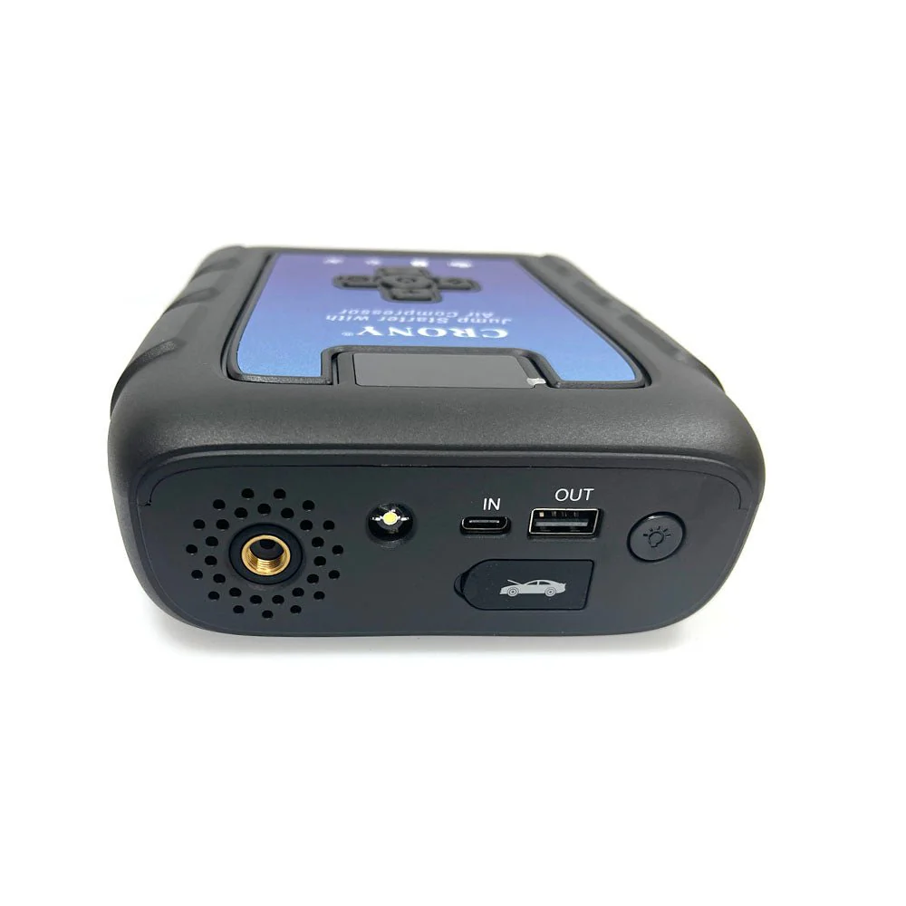 CRONY B03 Jumper Starter Car Charger jump Starter & Wireless Inflator Pump - Image 7