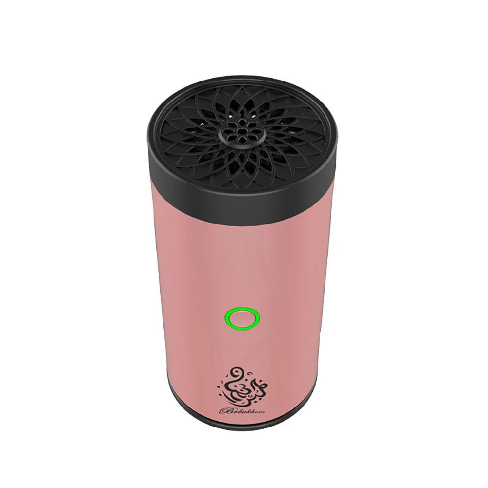 Crony B50 Car Bukhoor Usb Type-C Power Bakhoor Rechargeable | Rose gold - Image 2