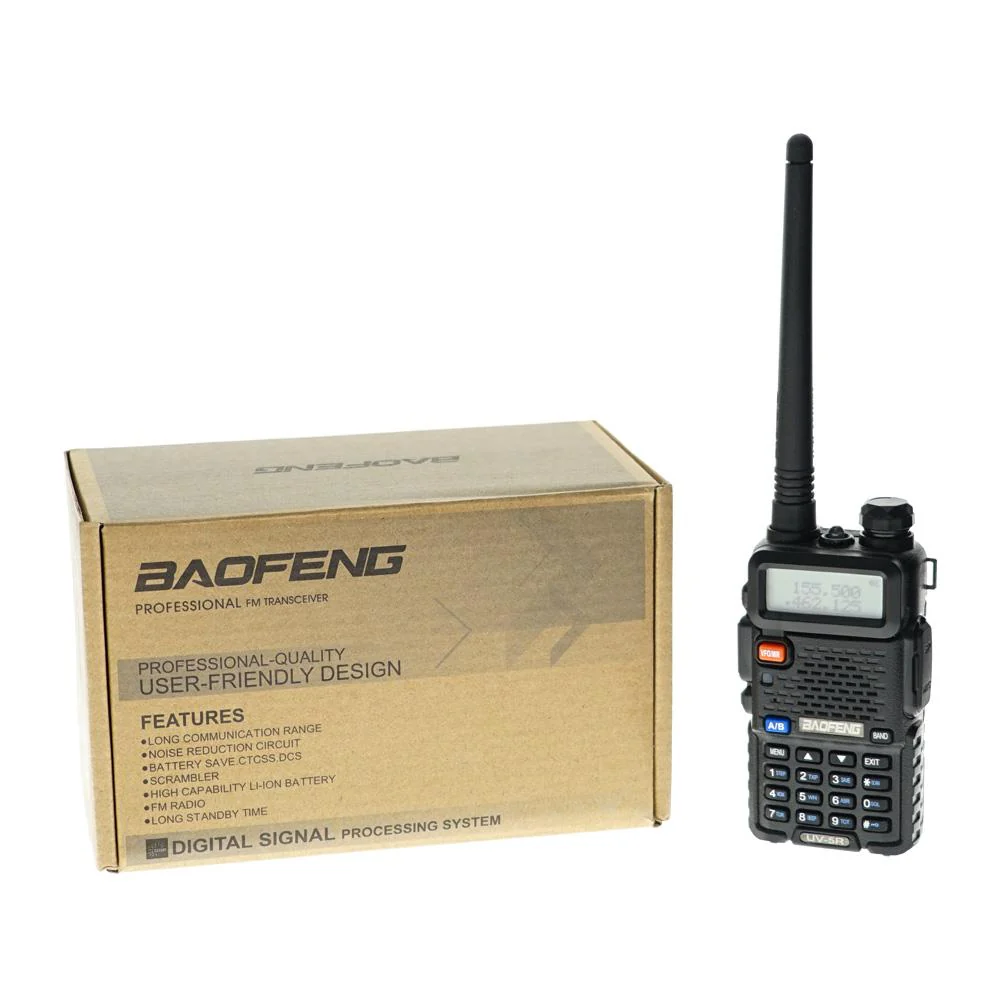 Baofeng 8W BF UV-5R Walkie Talkies 5-16km Portable Dual-frequency Walkie Talkies 1 PCS - Image 2