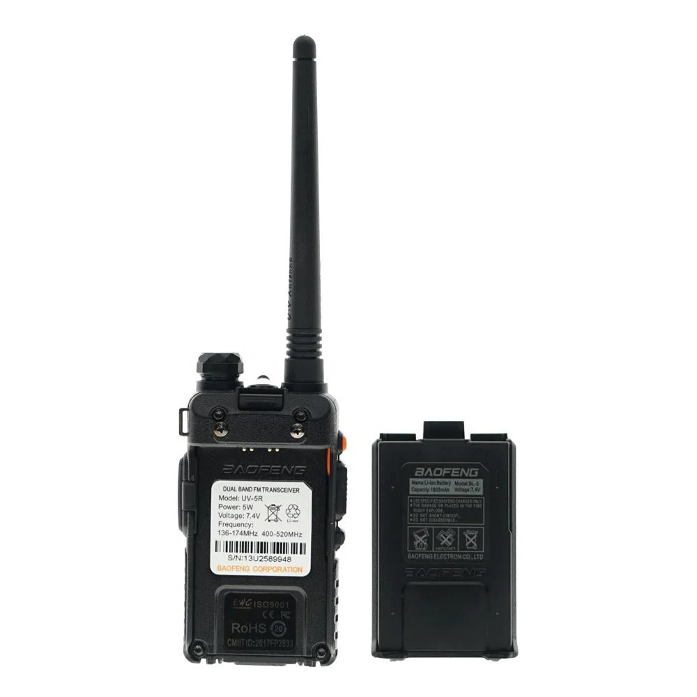 Baofeng 8W BF UV-5R Walkie Talkies 5-16km Portable Dual-frequency Walkie Talkies 1 PCS - Image 9