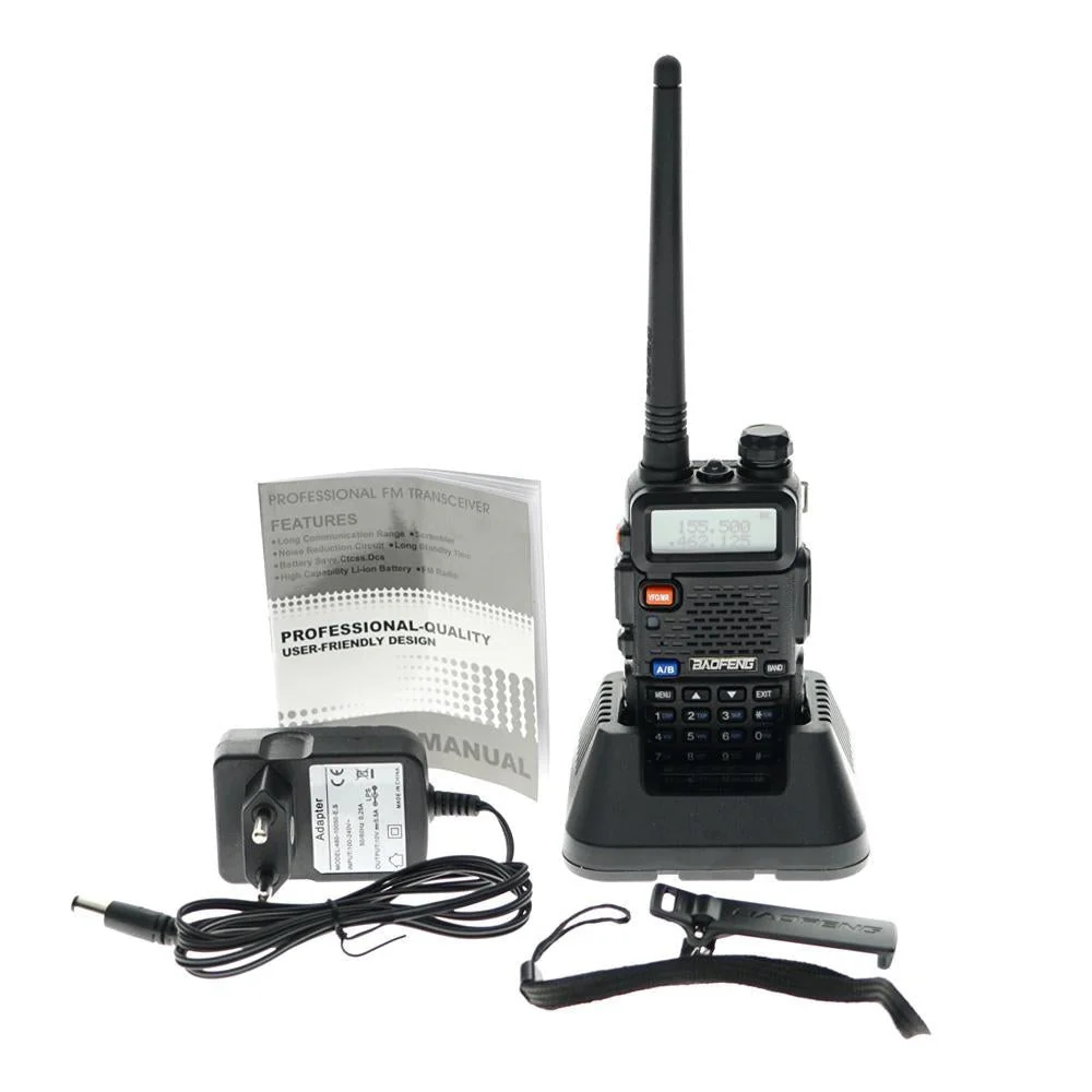 Baofeng 8W UV-5R Walkie Talkies 5-8 KM Portable  Dual-frequency Walkie Talkies - Image 3