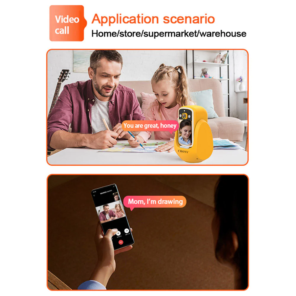 CRONY C20 1080P Video Calling WIFI HD Camera Video Calling 2 Way Audio 1080P HD Security WiFi Camera - Image 13