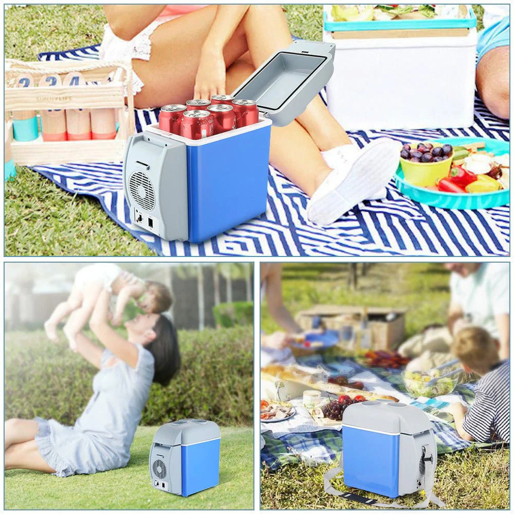 Car Icebox 7.5L Dual Function Mini Car Refrigerator Food and Beverage Cooler and Warmer - Image 7