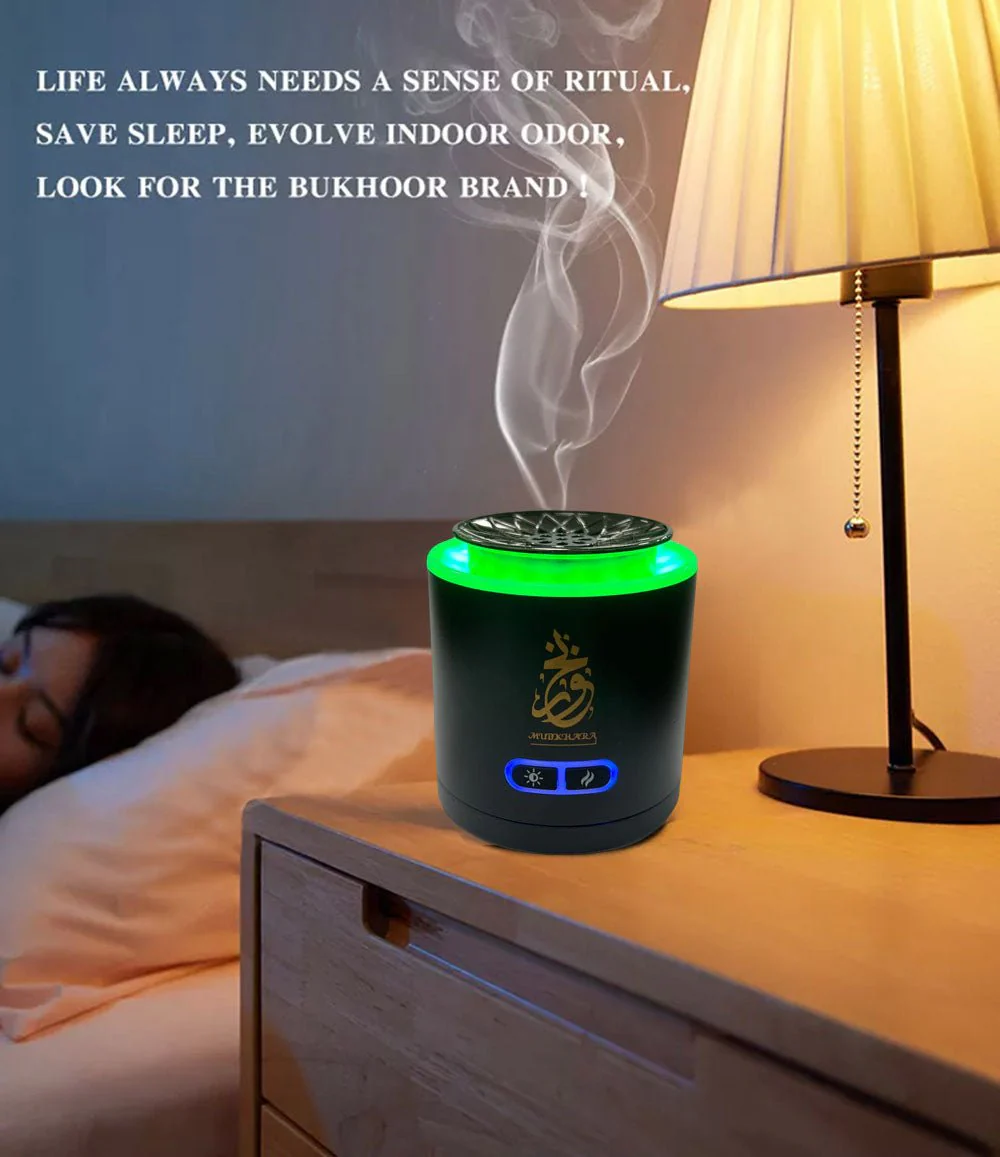 CRONY 004 Round Bukhoor electric bakhoor Luxury Incense Burner - Image 4