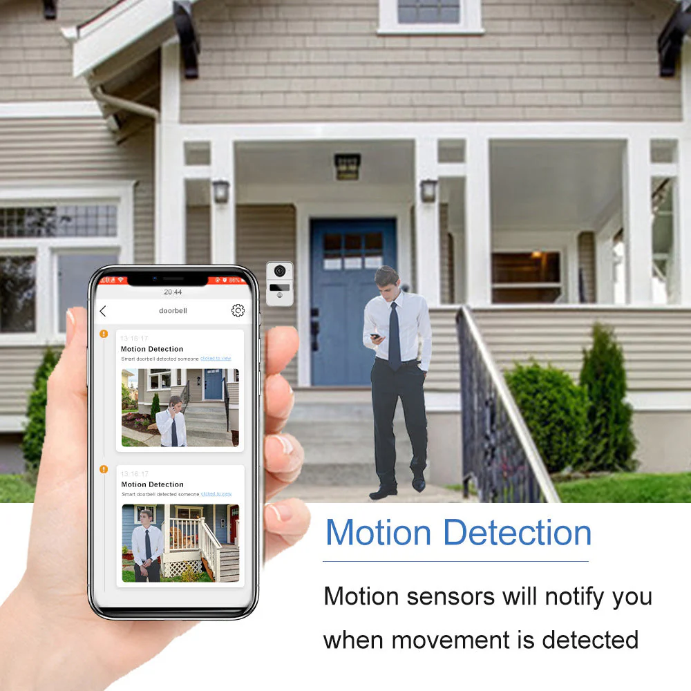 CRONY 10-inch HD IP Video doorphone touch indoor monitor wifi video door phone intercom system - Image 5