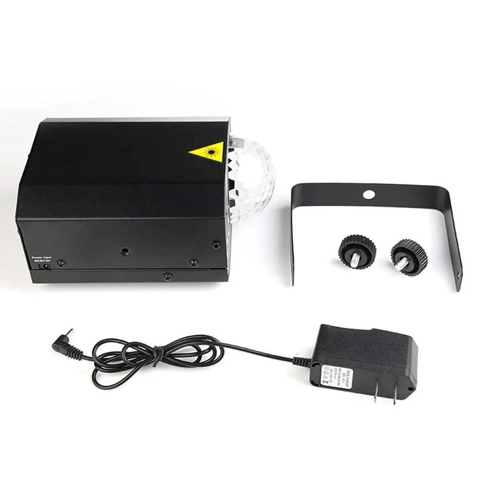 CRONY 16 patterns led laser magic ball light RGB DJ Disco projector with remote control indoor party laser light - Image 9