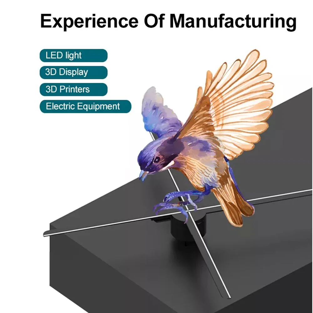 CRONY 3D Hologram Advertising 65cm Fan Screen with Stitching WiFi APP Control 3D holographic Fan 3D Advertising LED display Can be combined - Image 11