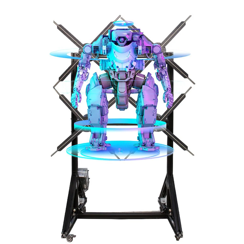 CRONY 3D Hologram Advertising 65cm Fan Screen with Stitching WiFi APP Control 3D holographic Fan 3D Advertising LED display Can be combined - Image 8