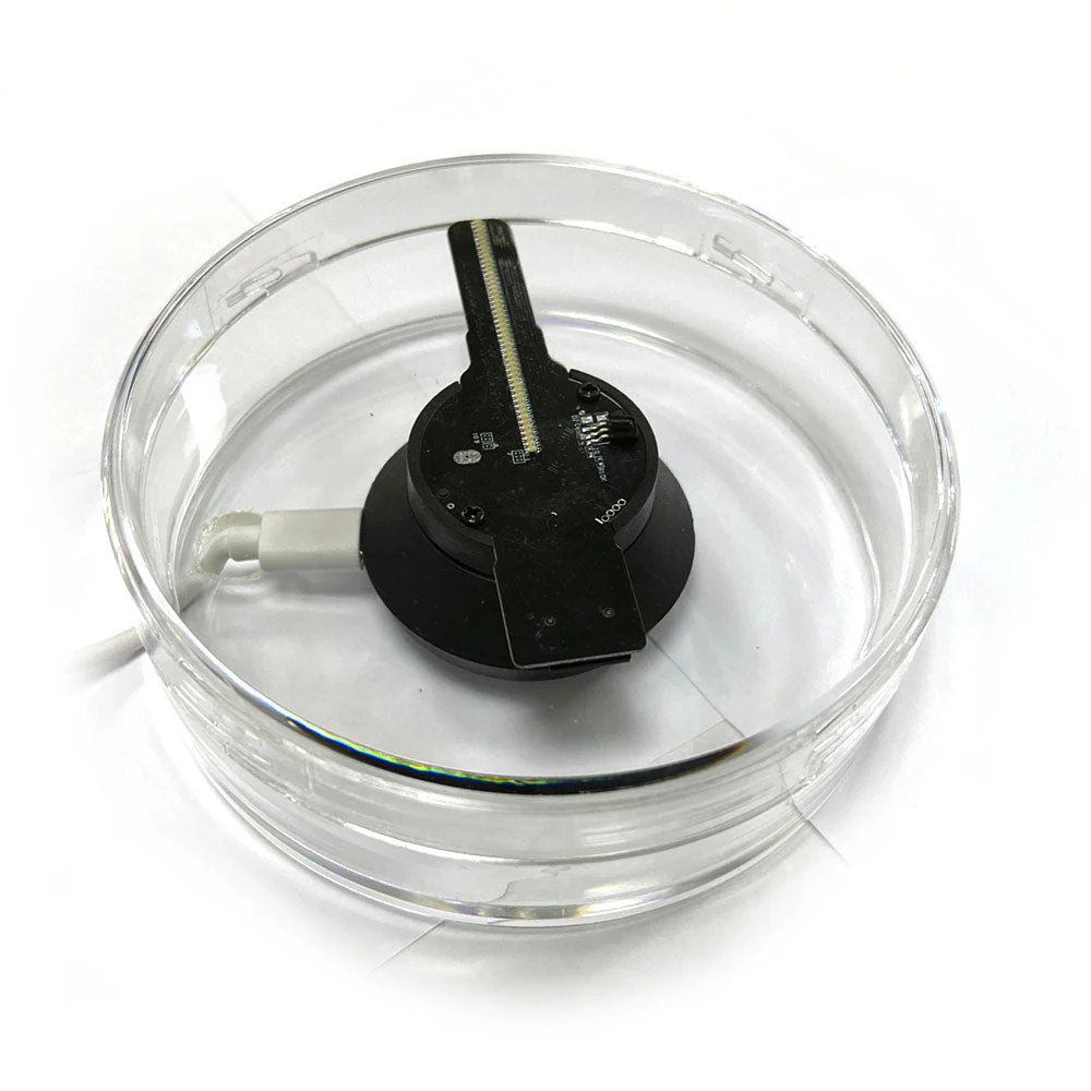 CRONY 3D Mini Hologram Advertising Fan Screen With protection cover - Image 5