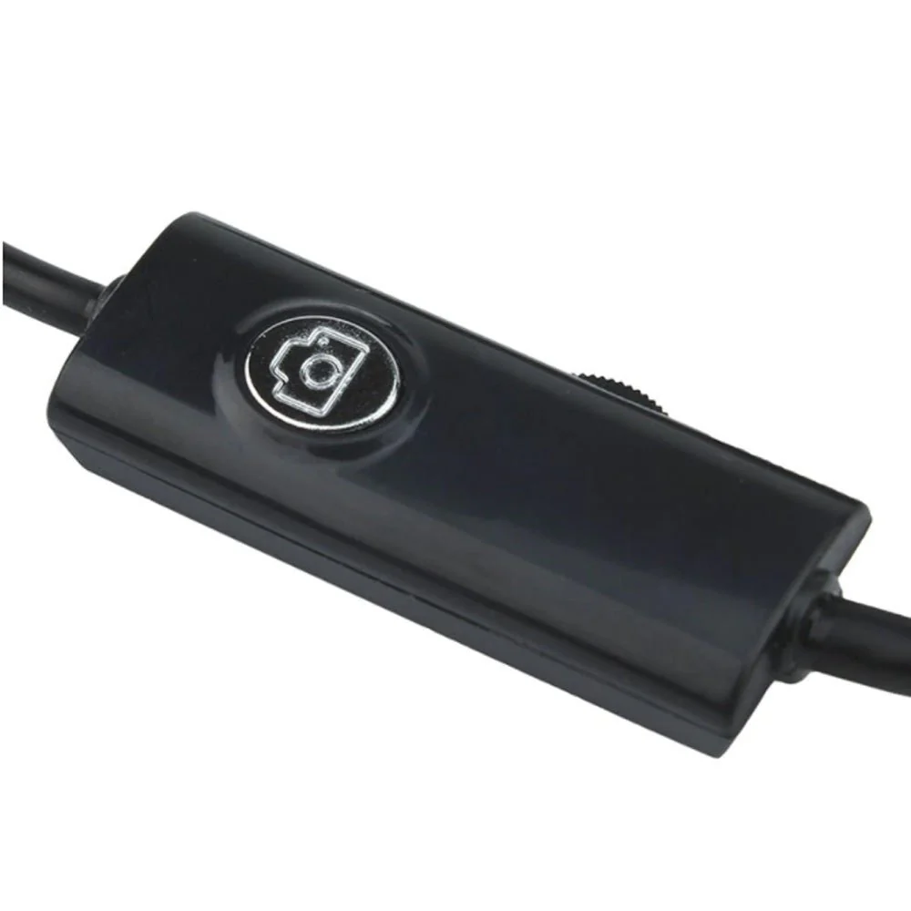CRONY 5M USB Wire Endoscope Camera Waterproof USB Endoscope Inspection Camera for Parts Length 5m Lens Diameter: 9mm | Black - Image 5