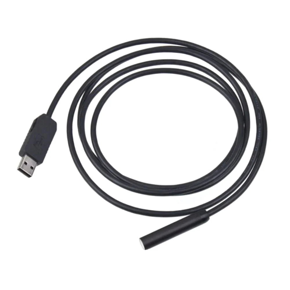 CRONY 5M USB Wire Endoscope Camera Waterproof USB Endoscope Inspection Camera for Parts Length 5m Lens Diameter: 9mm | Black - Image 6