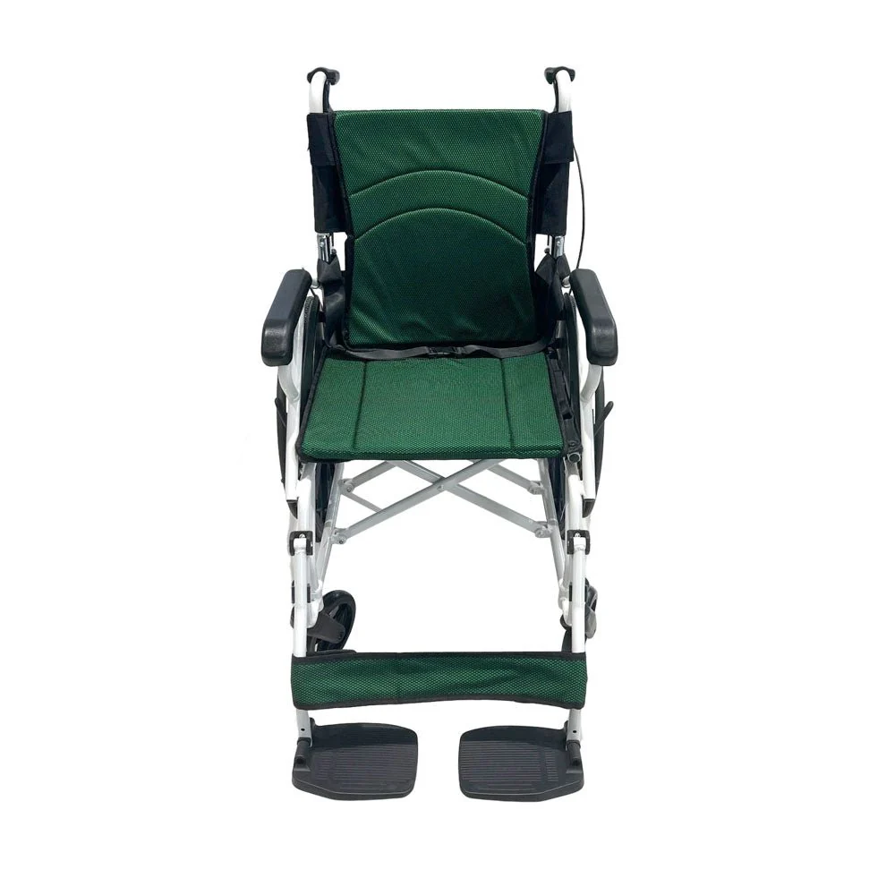CRONY 6012-20 Hand-pushed Collapsible wheelchair With toilet Convenient four-brake folding Wheelchairs - Image 7