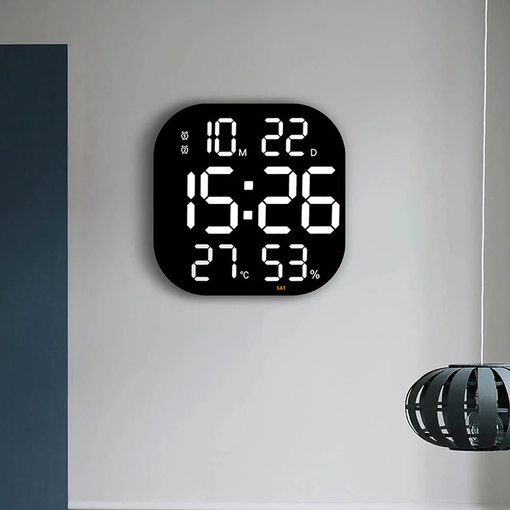 CRONY 6632 Living room countdown timer gym wall clock led acrylic decoration creative large electronic clock wall hanging - Image 4
