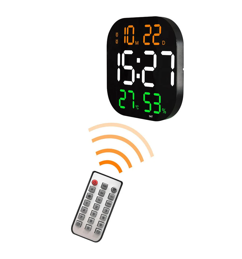 CRONY 6632 Living room countdown timer gym wall clock led acrylic decoration creative large electronic clock wall hanging - Image 5