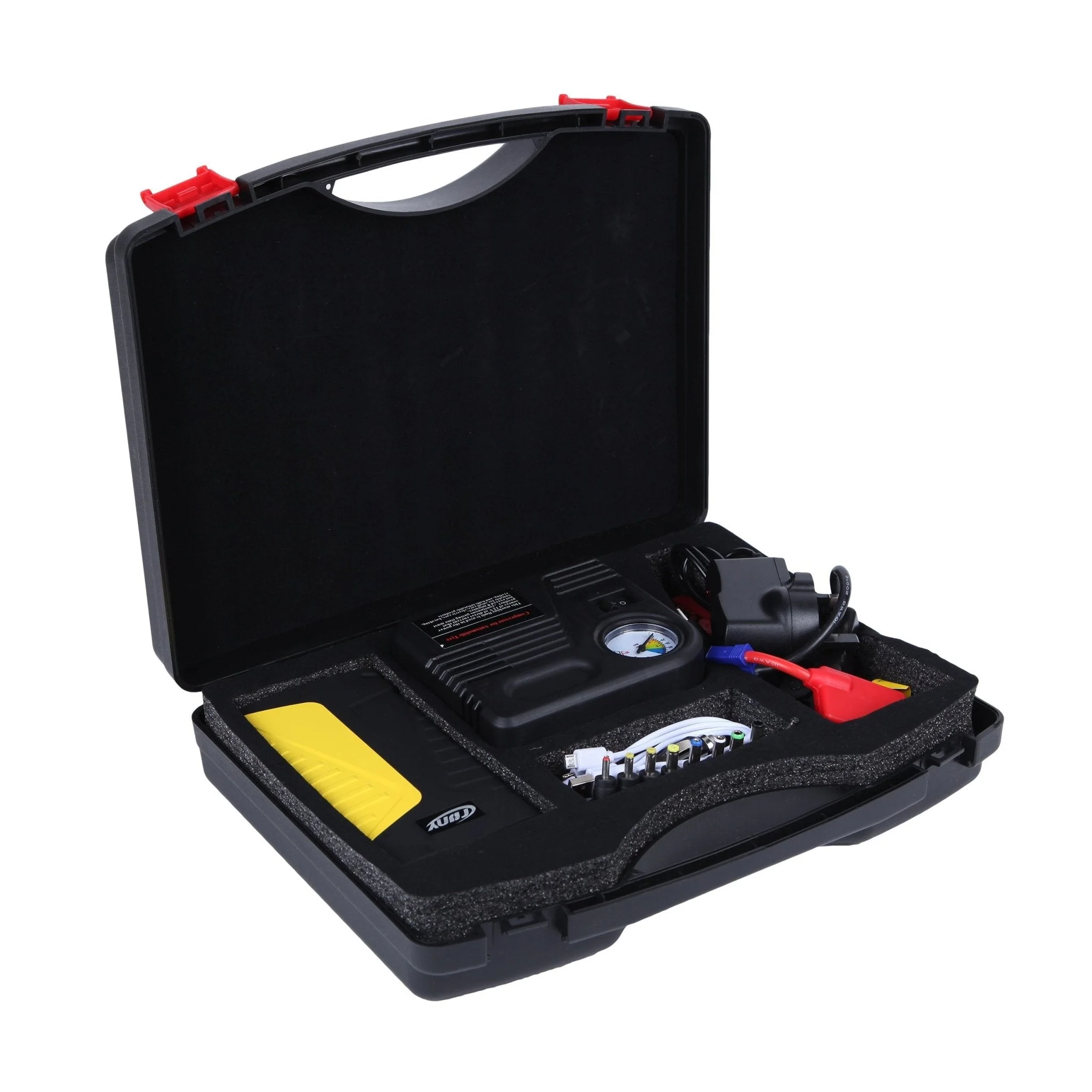 Crony D16 KM-09 Air Compressor with Auto Car Jump Starter - Image 3