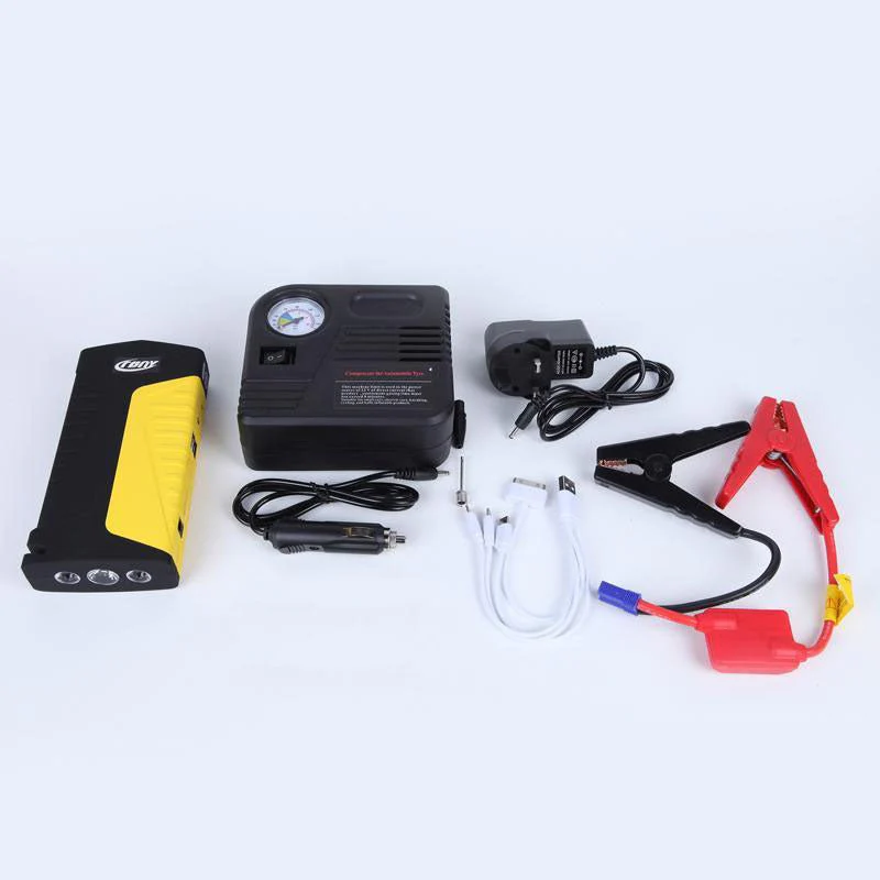 Crony D16 KM-09 Air Compressor with Auto Car Jump Starter - Image 8