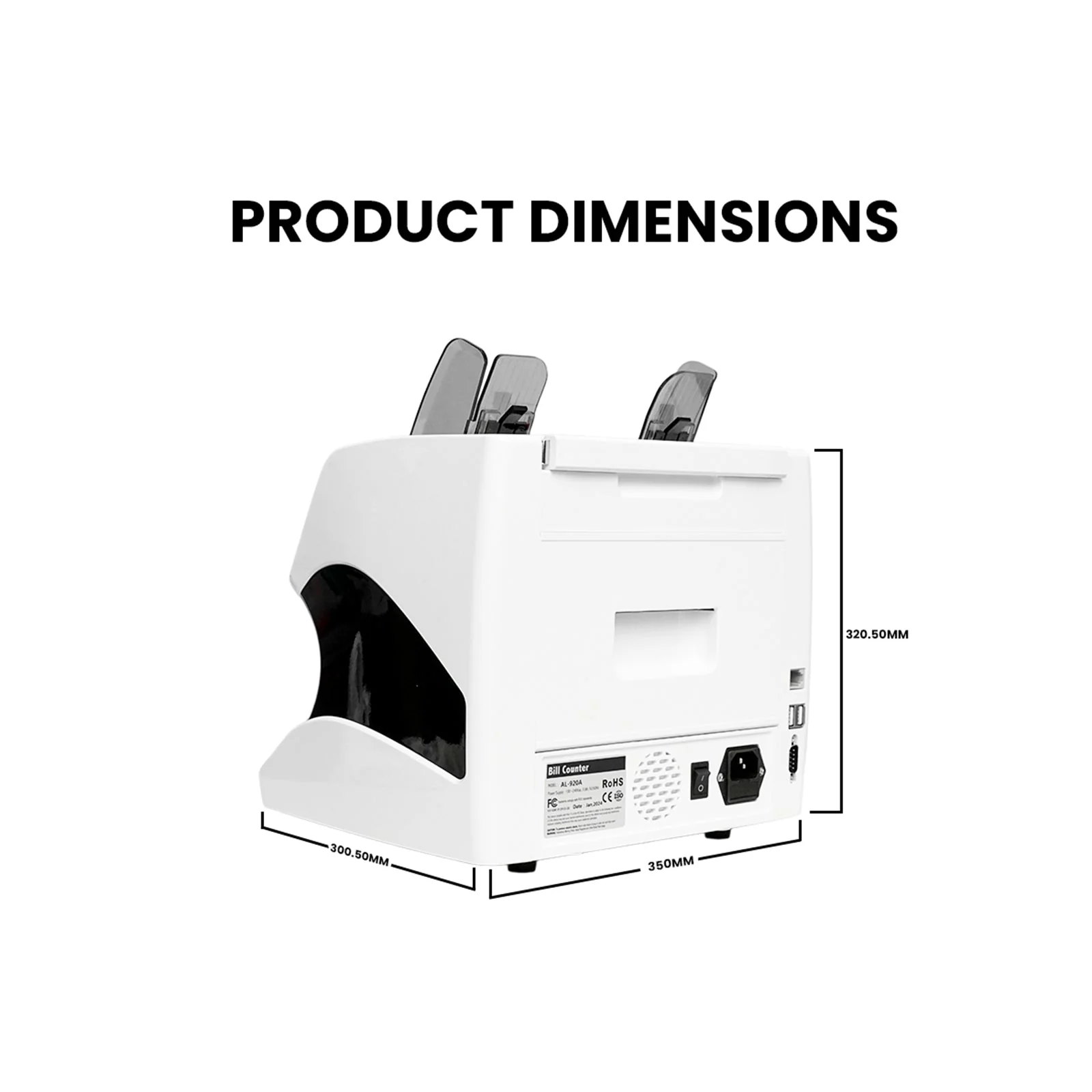 CRONY Banknote Verifiers AL-920 high quality Dual Multi-Currency Value Counter machine Money Counter - Image 28