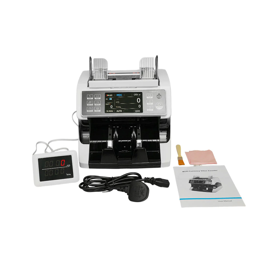 CRONY Banknote Verifiers AL-920 high quality Dual Multi-Currency Value Counter machine Money Counter - Image 9