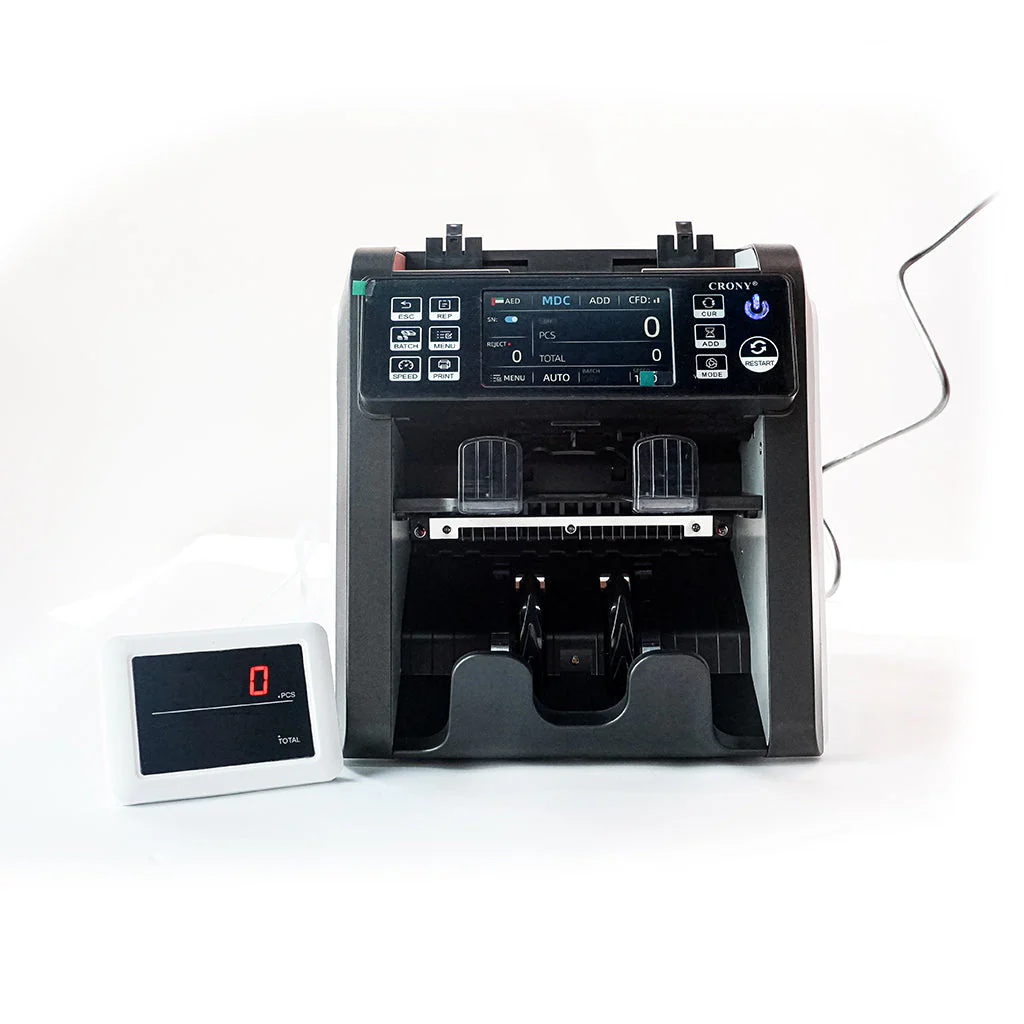 CRONY Banknote Verifiers AL-950 Multi Currency Mix Value Money sorter Pocket Money Counter and Sorter - Image 6