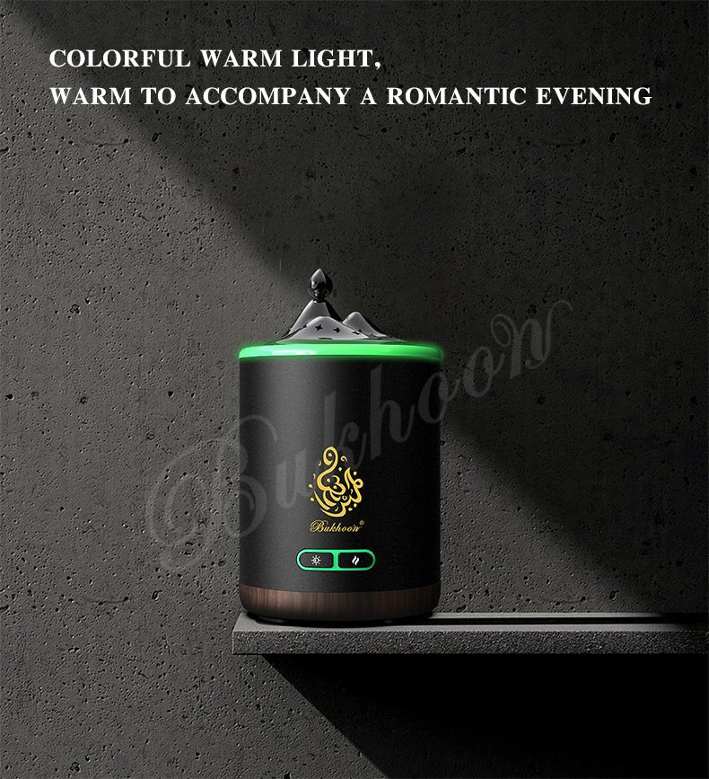 CRONY B19 Circular Tower Electric Bukhoor Burner with Light – Stylish Arabic Mubkhar for Oud and Incense - Image 11