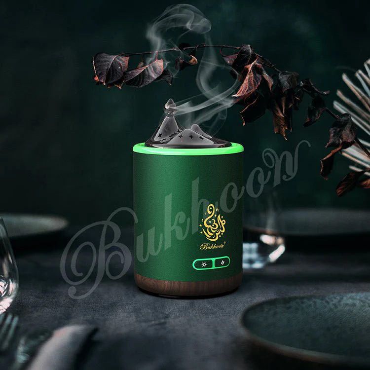 CRONY B19 Circular Tower Electric Bukhoor Burner with Light – Stylish Arabic Mubkhar for Oud and Incense - Image 6