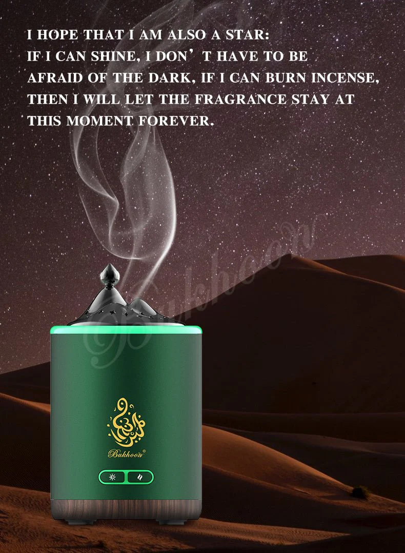 CRONY B19 Circular Tower Electric Bukhoor Burner with Light – Stylish Arabic Mubkhar for Oud and Incense - Image 8