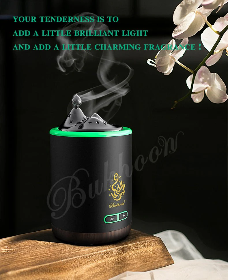 CRONY B19 Circular Tower Electric Bukhoor Burner with Light – Stylish Arabic Mubkhar for Oud and Incense - Image 9