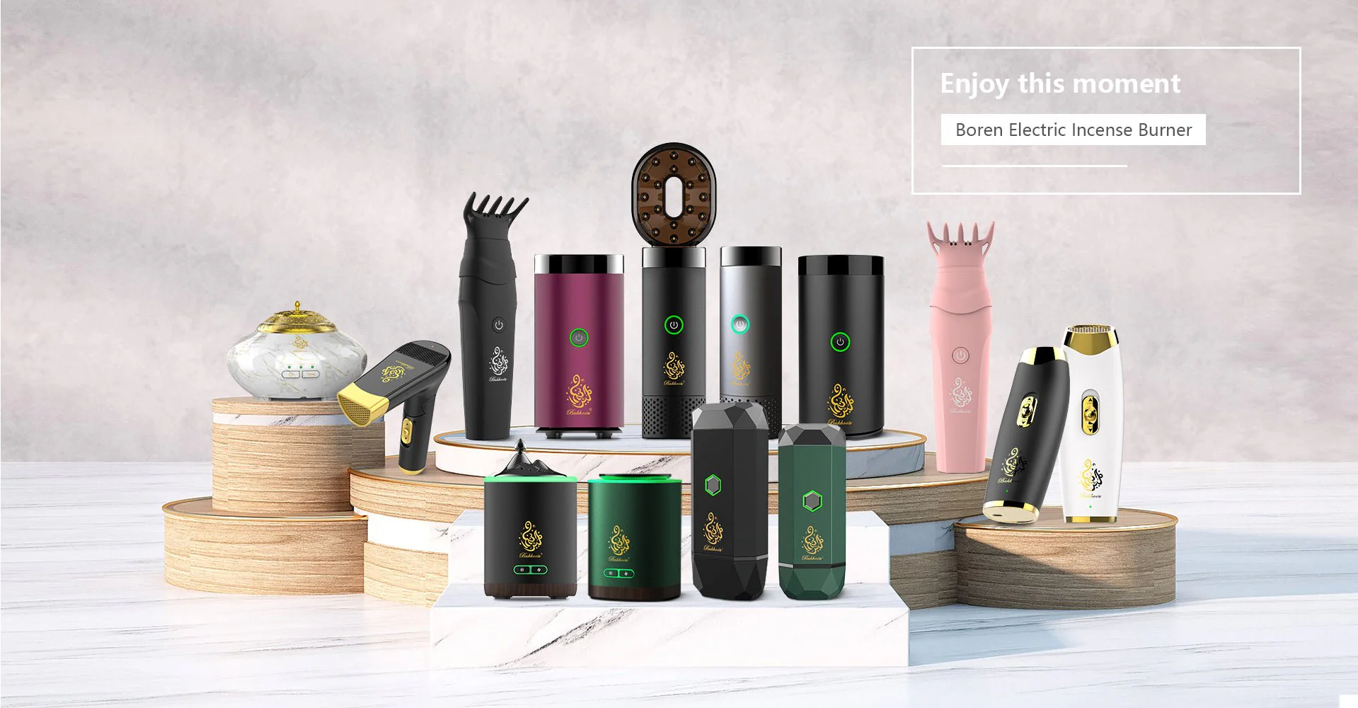 CRONY B20 Better Comb Bukhoor Oud Upright Comb electric bakhoor Luxury Incense Burner - Image 3